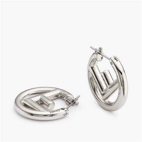 orecchini fendi argento